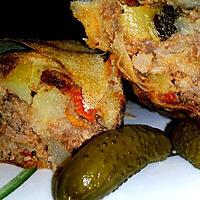 recette Byrek à la viande, courgette et pommes de terre