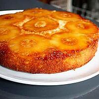 recette Gâteau renversé à l'ananas