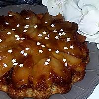 recette Gâteau renversé pomme poire