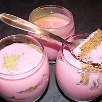 recette Matchamisu framboise (régime dukan)