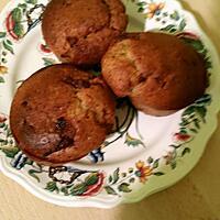 recette Muffins noisette-choco-caramel