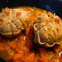 recette Paupiettes de veau  carottes