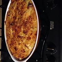 recette Gratin pomme de terres, carottes, poireaux, boulettes de boeuf hachés