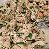 recette Rôti de veau en salade