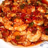 recette Jambalaya aux crevettes (régime dukan)