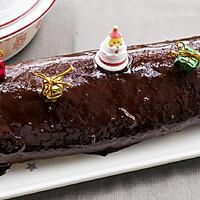 recette Bûche framboise chocolat