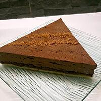 recette Entremet facon"trianon" au chocolat