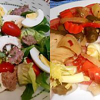 recette SALADE DE MONSIEUR ET SALADE DE MADAME