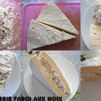 recette BRIE FARCI AUX NOIX