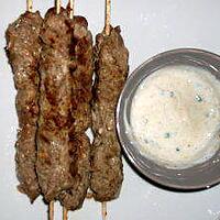 recette Brochettes koftas