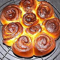 recette Cinnamon rolls chocolat (régime dukan)