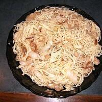 recette chou chinois aux capellini
