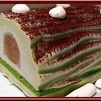 recette Bûche Pistache-Abricot-Passion