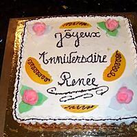 recette GATEAU ANNIVERSAIRE