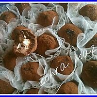 recette TRUFFES AU NOUGAT