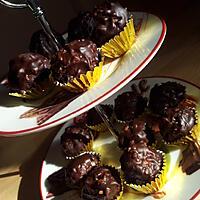 recette Truffes façon ferrero rocher