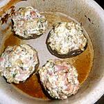 recette Champignons farcis au chevre