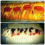 recette Tresse feuilletée au saumon