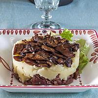 recette Parmentier de canard et de cèpes