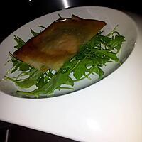 recette Croustillant de foie-gras et confiture d'oignons