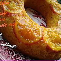 recette Gâteau à l'orange et aux abricots secs