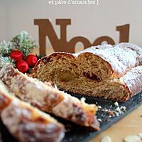 recette Marzipanstollen { pain de Noël aux fruits confits et pâte d'amandes }