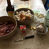 recette rognons de porc à la crème et champignons