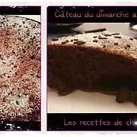 recette Gâteau du dimanche au chocolat