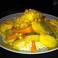 recette COUSCOUS EN SAUCE ROUGE