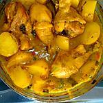 recette COLOMBO DE POULET AU FOUR