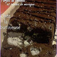 recette Parfait au chocolat et aux pépites de meringues