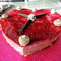 recette Bavarois à la framboise