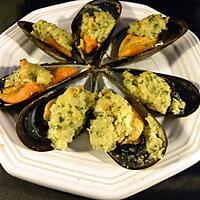 recette Moules au beurre d'amande