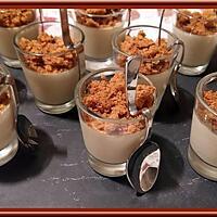 recette Pana cotta au foie gras et son crunch de pain d'épices