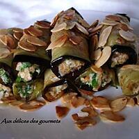 recette Aubergines aux amandes