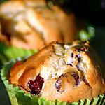 recette Muffins aux cranberries
