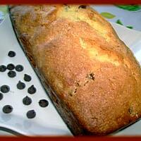 recette Cake aux pepite de chocolat