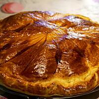 recette GALETTE DES ROIS À LA FRANGIPANE