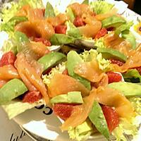 recette Salade fraîcheur d'hiver accompagner d'une délicieuse sauce légère et fruitée