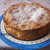 recette Gâteau tourte aux pommes