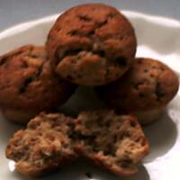 recette MUFFINS AUX NOIX ET AU PRALIN