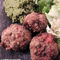 recette Boulettes de viande au chorizo