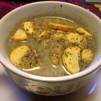 recette potage endive,    fenouil;   patate douce