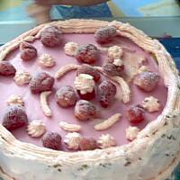 recette bavarois aux framboises