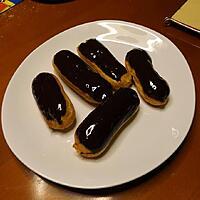 recette Les éclairs aux chocolats