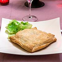 recette Feuilleté de saumon aux champignons