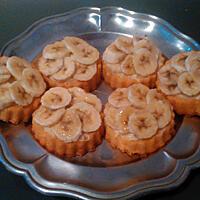 recette Tartelettes à la banane