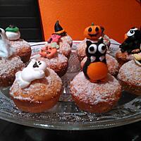 recette Muffins à la noisette d'Halloween