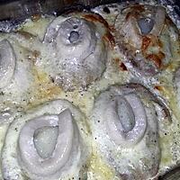 recette Roulade de porc gratiné au 3 fromages