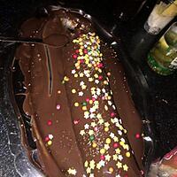 recette Buche chocolat carambar de Tonton